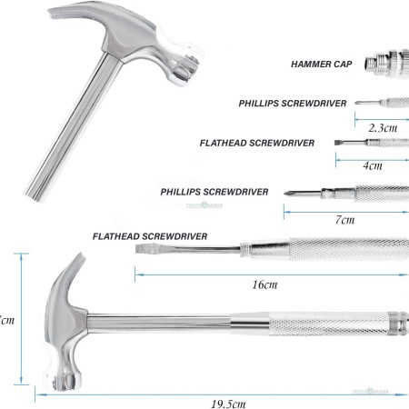 6 In 1 Multifunctional Hammer